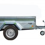 Remolque de Carga Galvanizado Serie 2000 1850 x 1100 x 440 mm | 750 Kg