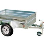 Remolque de Carga Galvanizado Serie 2000 1850x1100x440 mm | 750 kg
