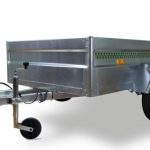 Remolque de Carga Galvanizado Serie 2000 2050 x 1360 x 440 mm | 750 kg