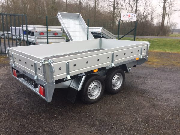 Hochlader-260-2C-alu-600x450-1 Remolque Plataforma – MARTZ Hochlader 250/2C - Image 2
